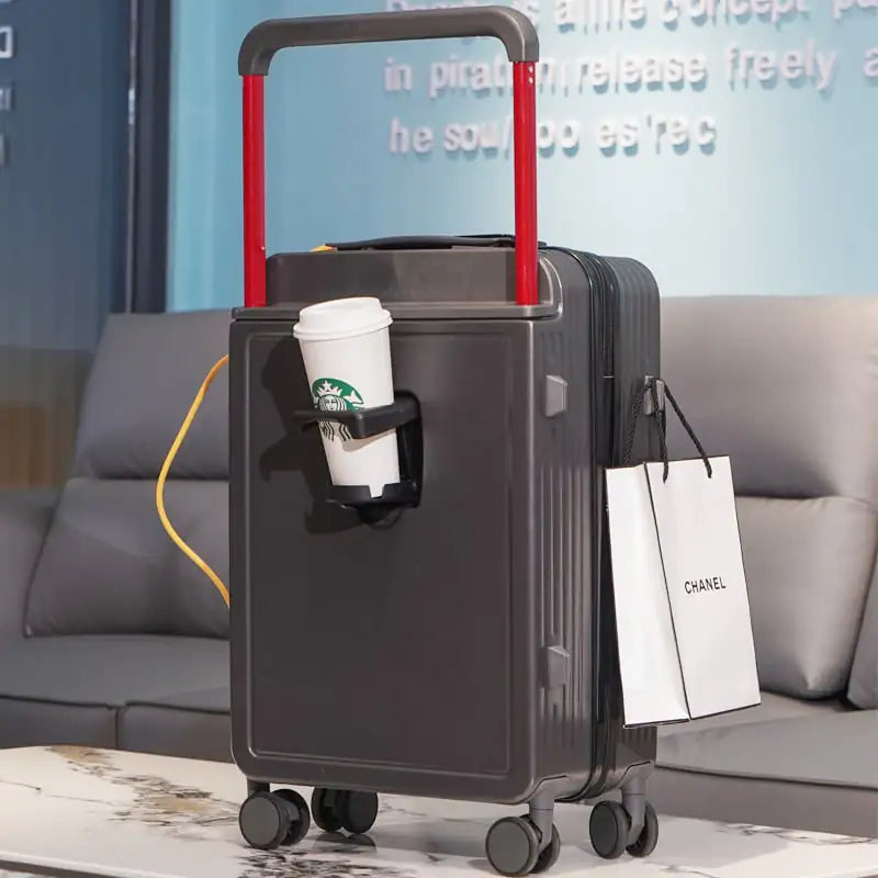 Wide Password Draw-bar Luggage for Travel