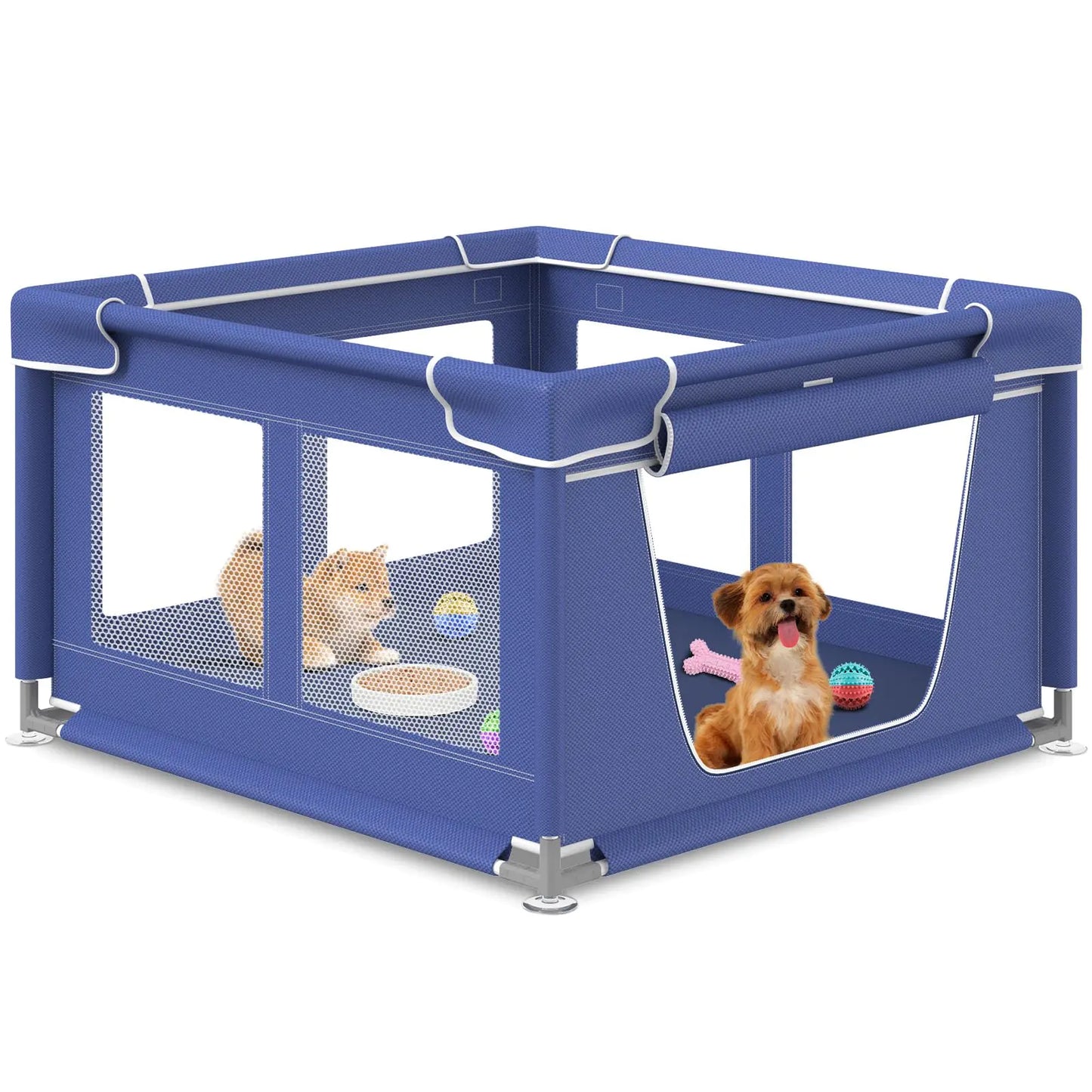 Dog Playpen 42 × 42 Inch Puppy PlayPen