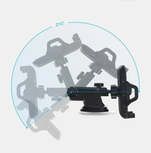 Car Air Vent Multi-Function Phone Holder with Carbon Fiber