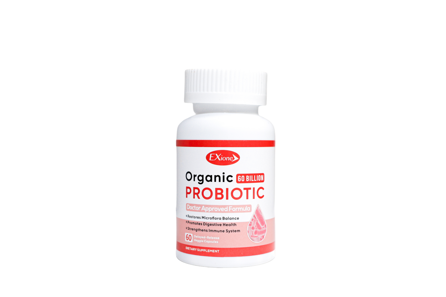 2 Bottles Probiotic For Digestion