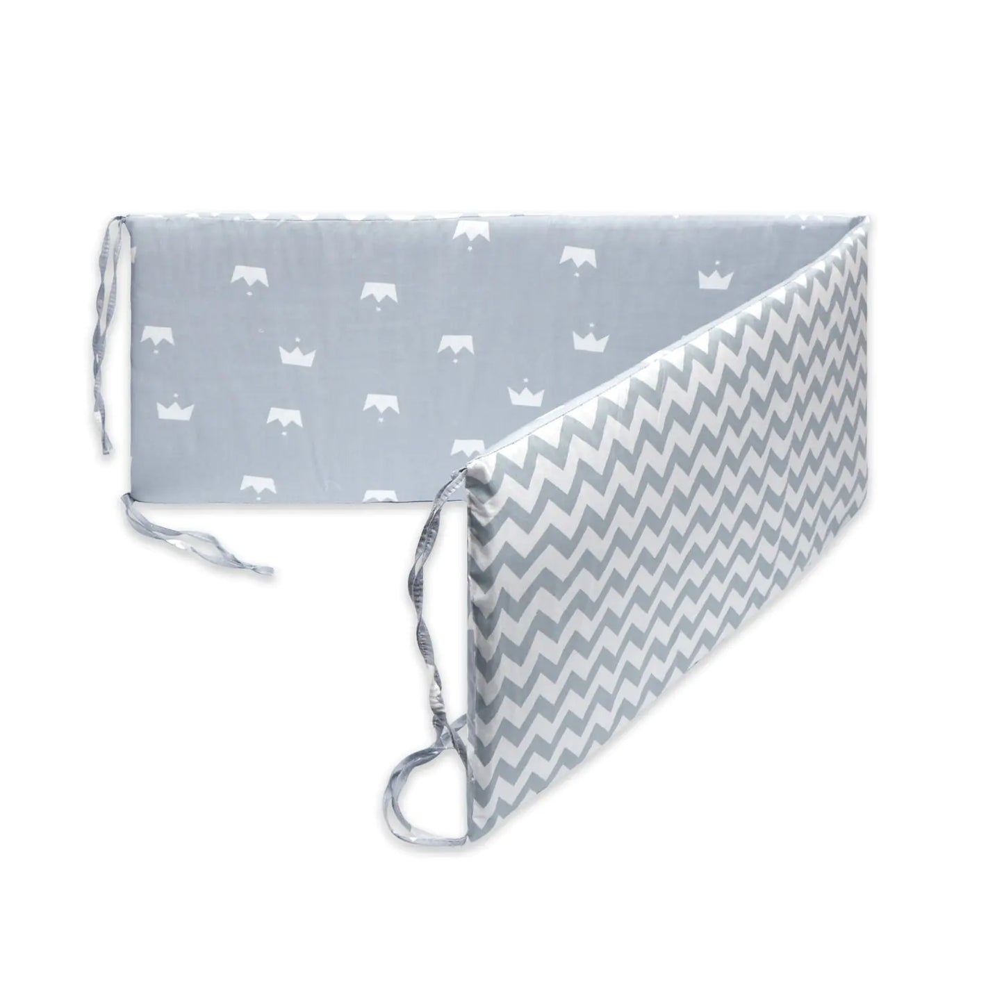 Thick One-Piece Crib Bumper Cushion for Baby Bed