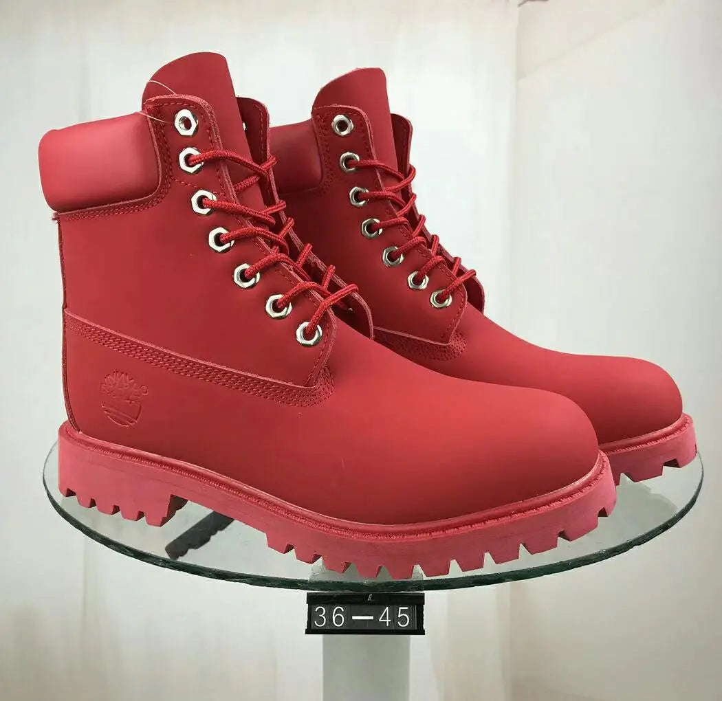 Timberland Classic Yellow Leather Work Boots for All