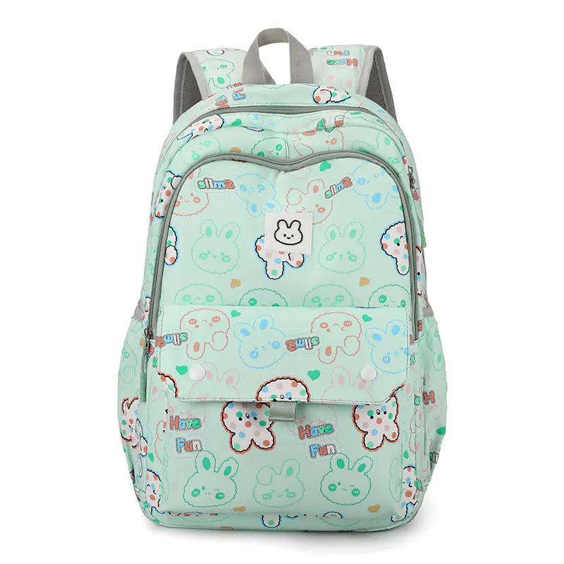 Cute Girls' Lightweight Multi-layer School Backpack