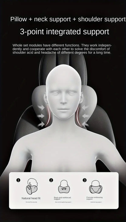 Car Memory Foam Neck Pillow Cushion for All Seasons