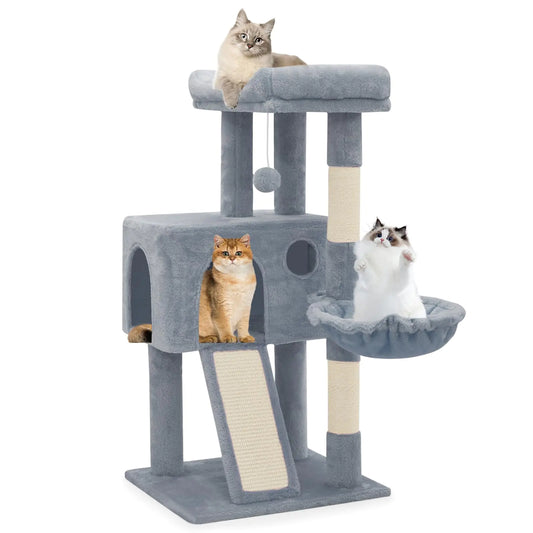 Athena Collection Cat Tree 36" Tall Cat Tree Tower