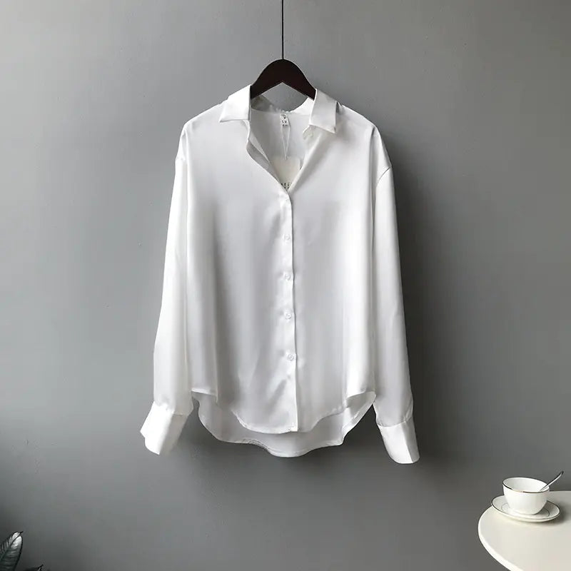 2020 Autumn Korean Style Loose Long Sleeve Shirt
