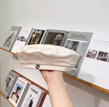 All-Match Women's Black Octagonal Beret