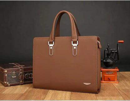 Men's Business Shoulder Messenger Briefcase