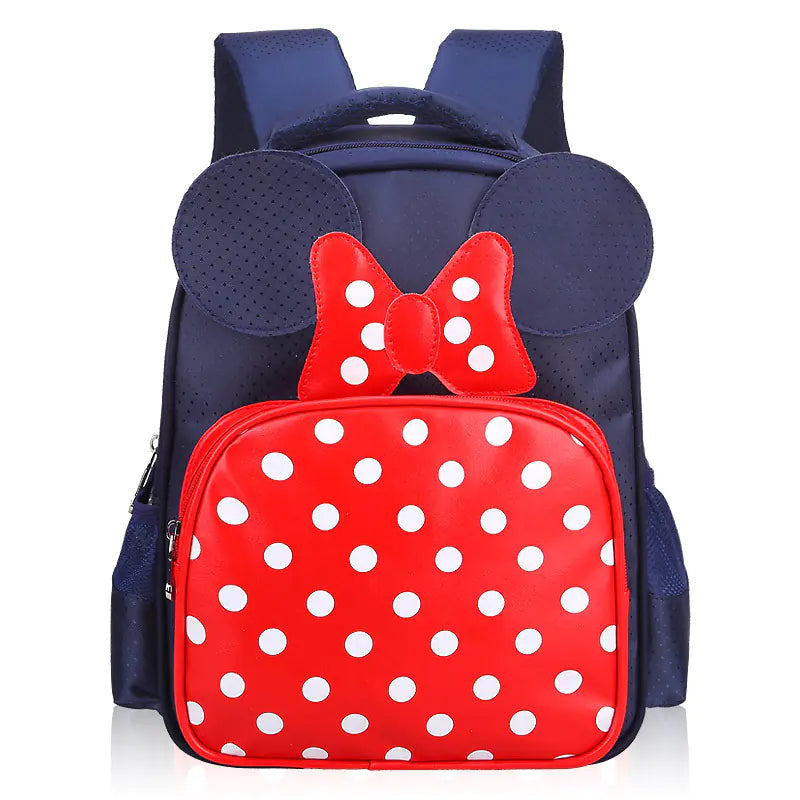 Stylish Girls' Cartoon Backpack for Kindergarten