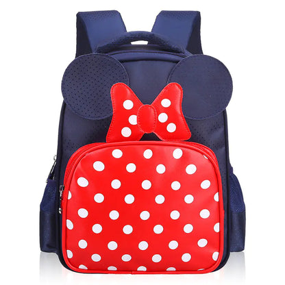 Stylish Girls' Cartoon Backpack for Kindergarten