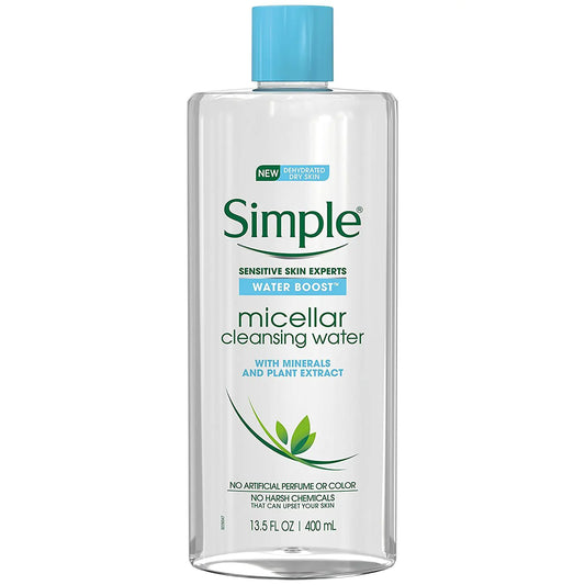 Simple Water Boost Micellar Cleansing Water Sensitive Skin 13.5 oz