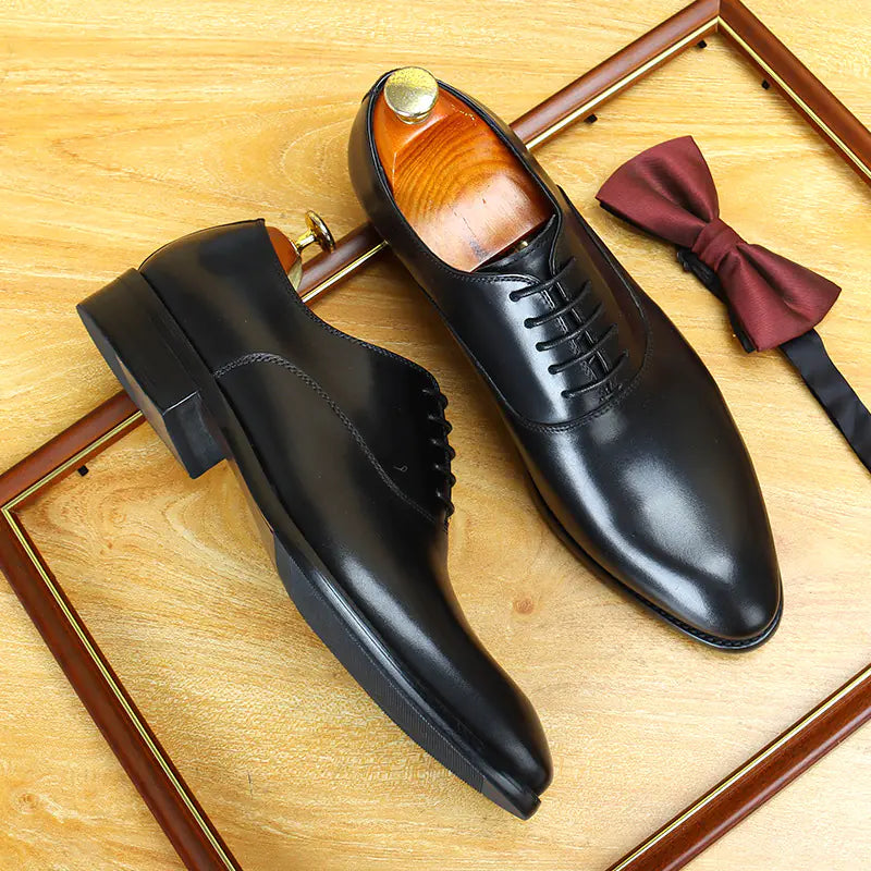 The Breathable British Leather Shoes for Men