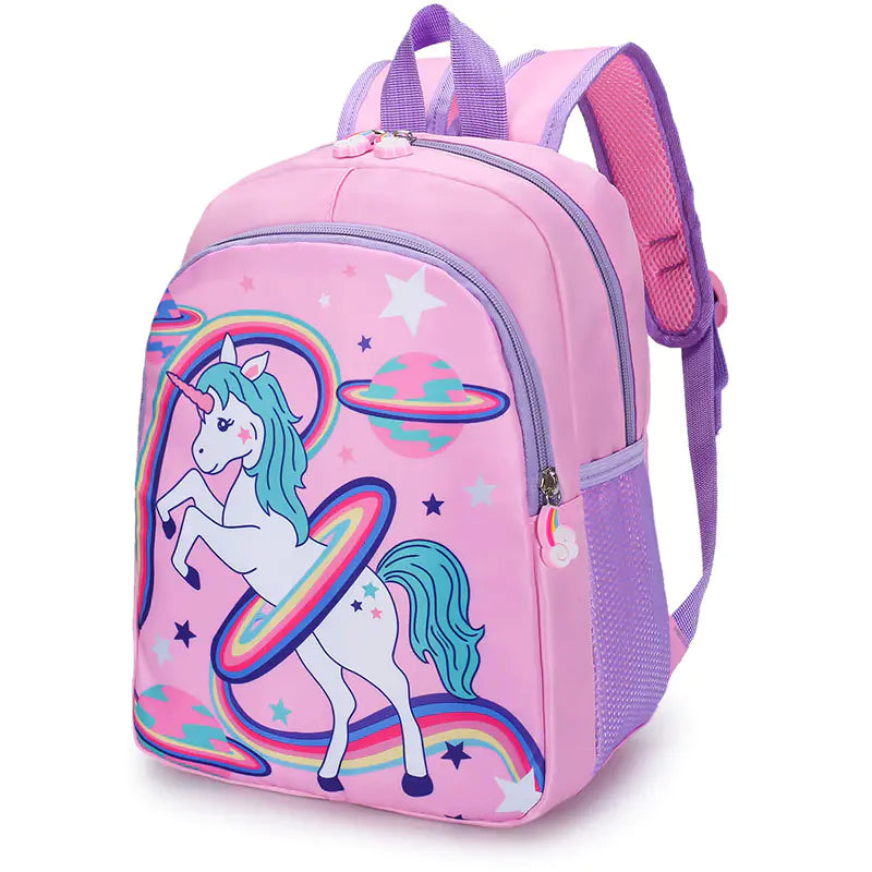 Cute Cartoon Backpack for Kindergarten Girls