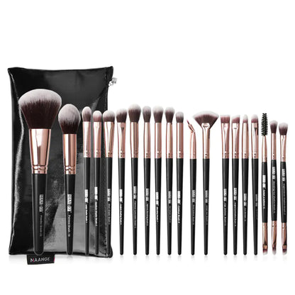 20-Piece Makeup Brush Set with Brush Bag
