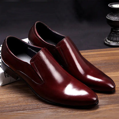 The British Pointed Oxford Shoes for Men