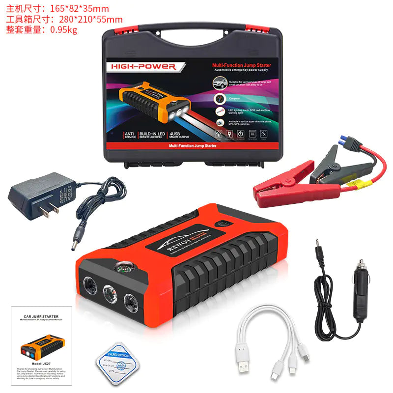 Portable Car Emergency Jump Starter Power Bank