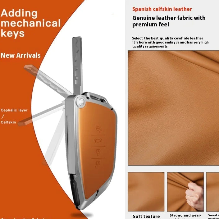 Smart Car Key with Mechanical Backup