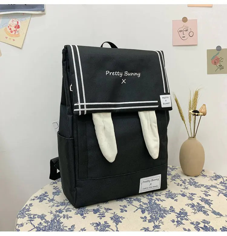 Adorable Rabbit Ears Backpack for Kids