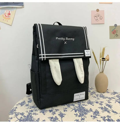 Adorable Rabbit Ears Backpack for Kids