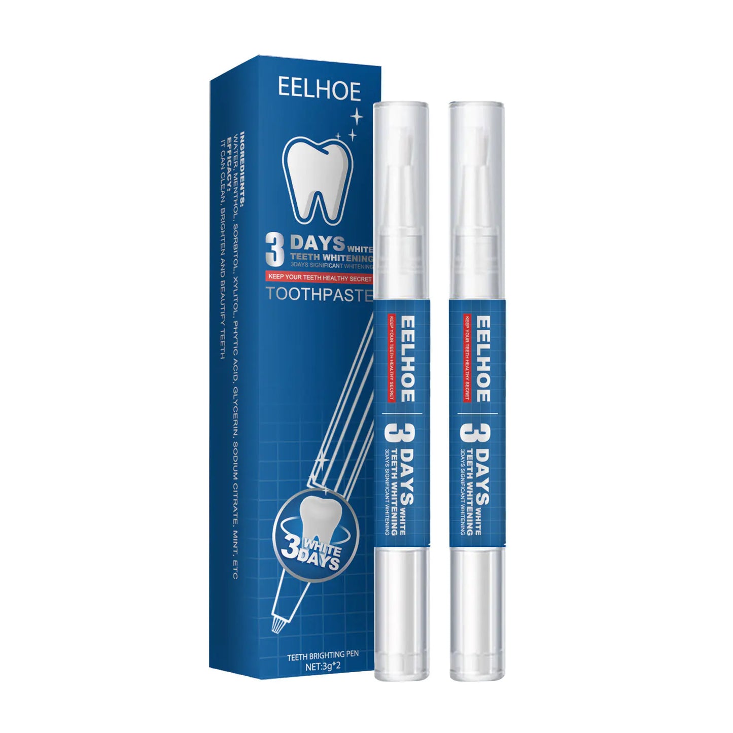 EELHOE Teeth Whitening Pen for Stain Removal and Care