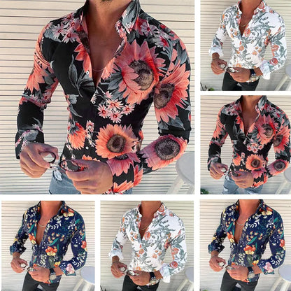 Hawaiian Casual Polyester Men's Shirt