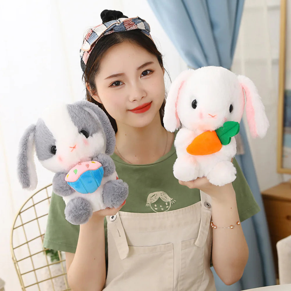 Cute Plush Rabbit Cushion Toy for Children