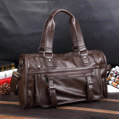 Men's Travel Bag - Large Capacity Crossbody Design