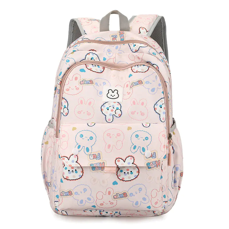 Cute Girls' Lightweight Multi-layer School Backpack