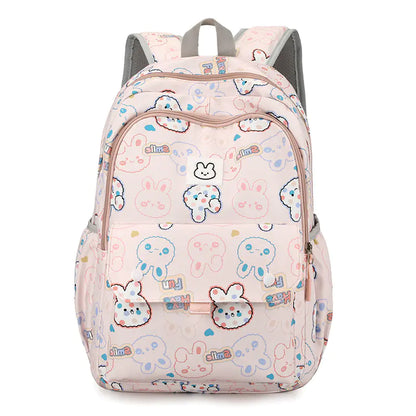 Cute Girls' Lightweight Multi-layer School Backpack