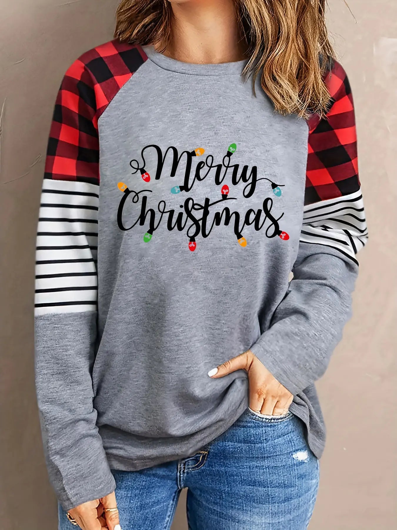 Long Sleeve Women's Striped T-Shirt