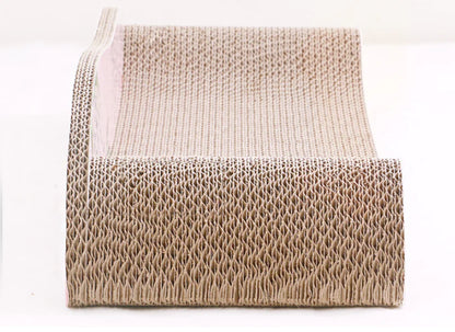 Cat Scratching Board and Corrugated Cat House