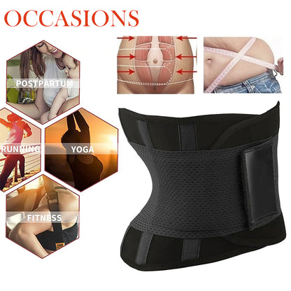 Women's Elastic Waist Trainer Corset Shapewear Top