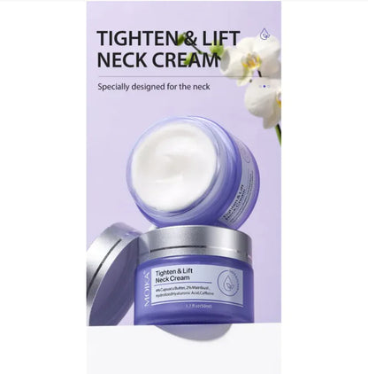 Neck Wrinkle Removal Cream Tightening Firming Fade Fine Lines Anti-Aging Necklines Lifting Shaping Beauty Neck Cream