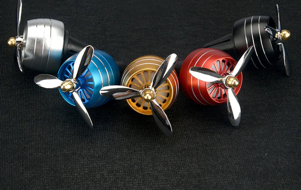 Car Air Freshener with Vent Clip and Decorative Ornament