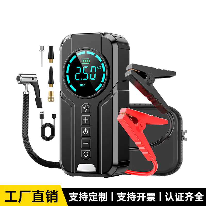 Multifunctional Portable Jump Starter and Air Pump