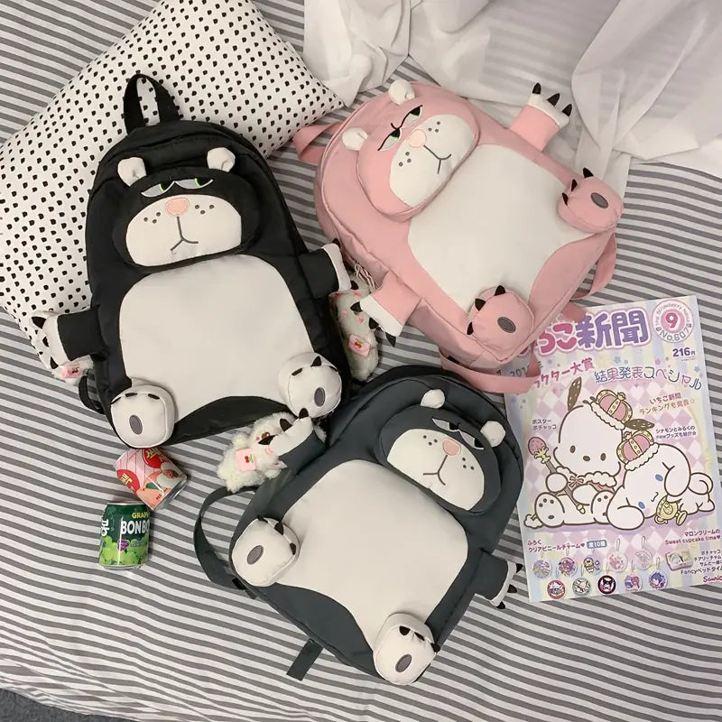 Cute Cat Pattern Women's Backpack for School & College