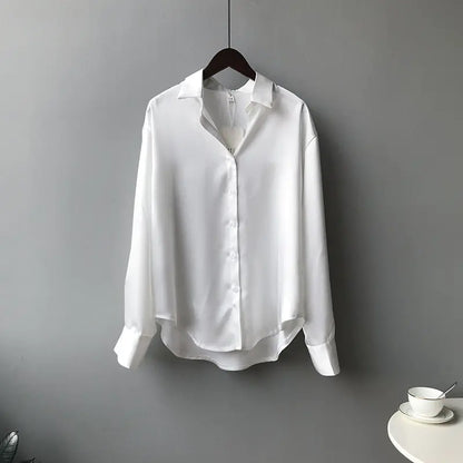 2020 Autumn Korean Style Loose Long Sleeve Shirt