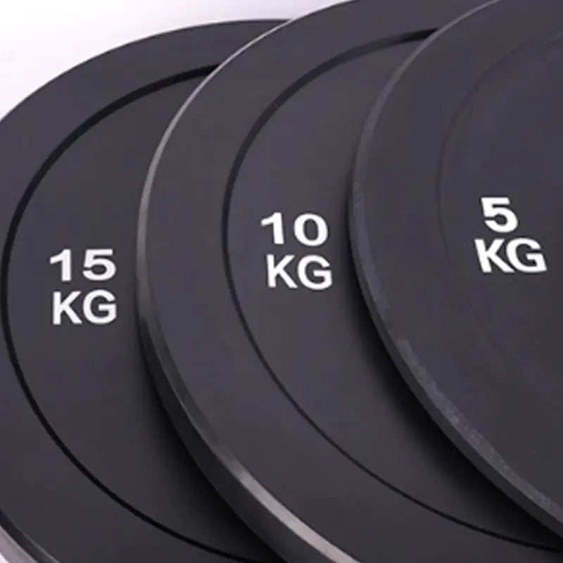 Rubber Coated Weight Plates for Home and Gym Use