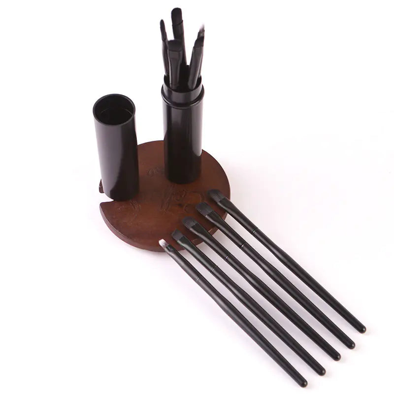 Pink Eye Makeup Brush Set of 5 - H1037_PU