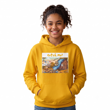 Women's Pink  Pullover Hoodie Design Print Ready Sweatshirt