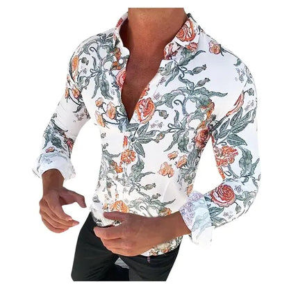Hawaiian Casual Polyester Men's Shirt