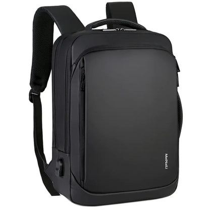 Multi-Functional Waterproof USB Charging Laptop Backpack