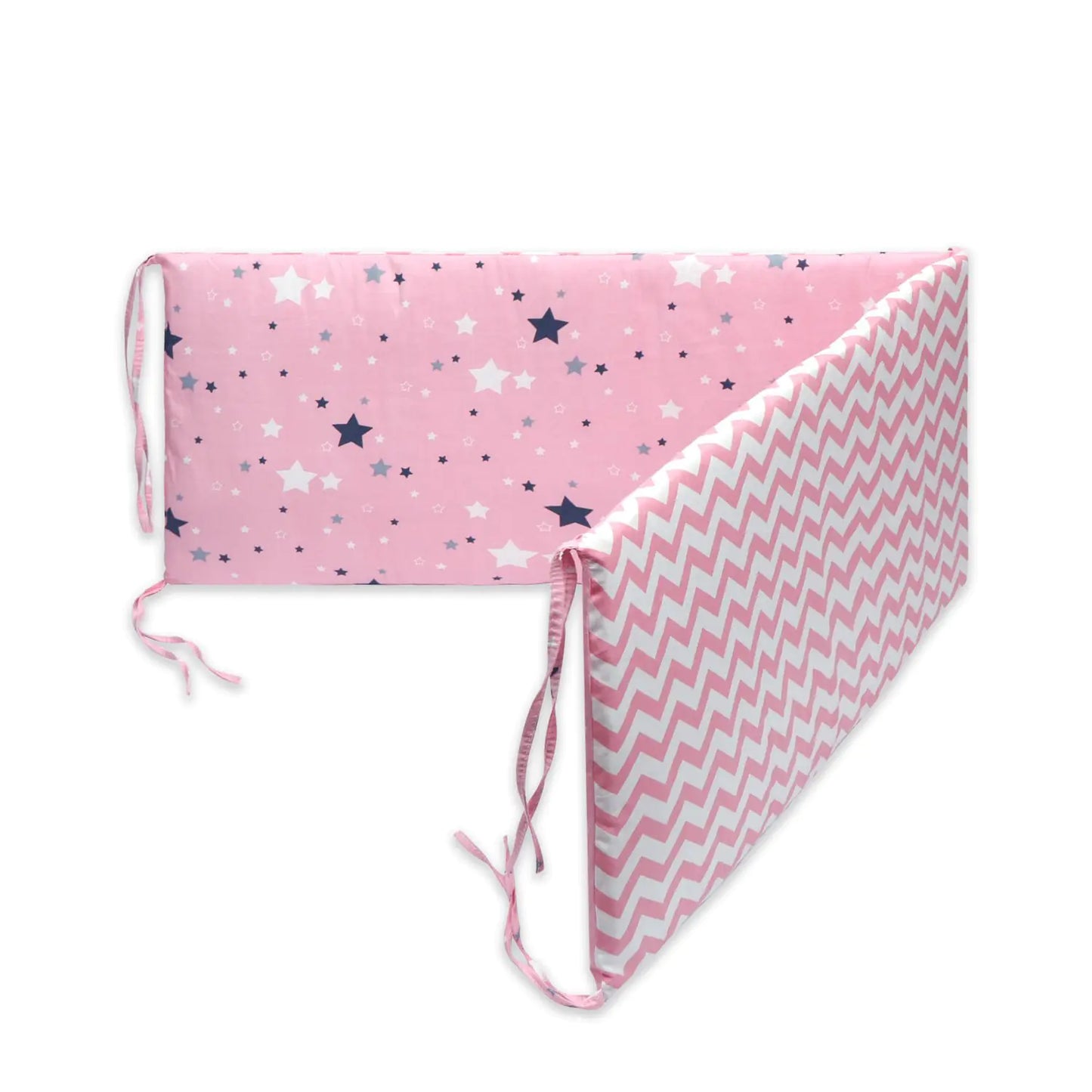 Thick One-Piece Crib Bumper Cushion for Baby Bed