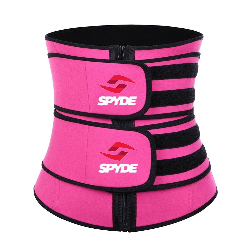 Spyde Latex Women's Pink Waist Trainer Tummy Control Belt Body Shaper Waist Cincher