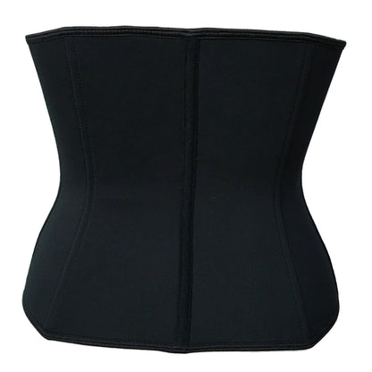 Zipper Front Neoprene Waist Corset