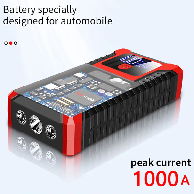 TurboBoost 1000A Car Jump Starter