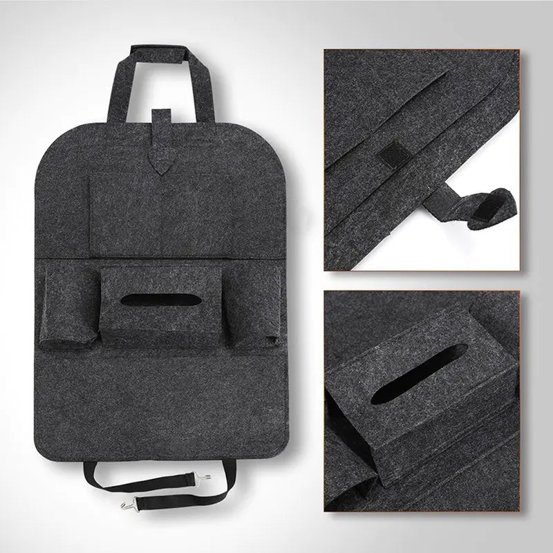 Multi-Functional Car Seat Back Storage Bag