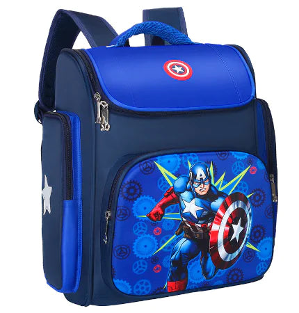 Cute 3D Cartoon Russian School Backpack