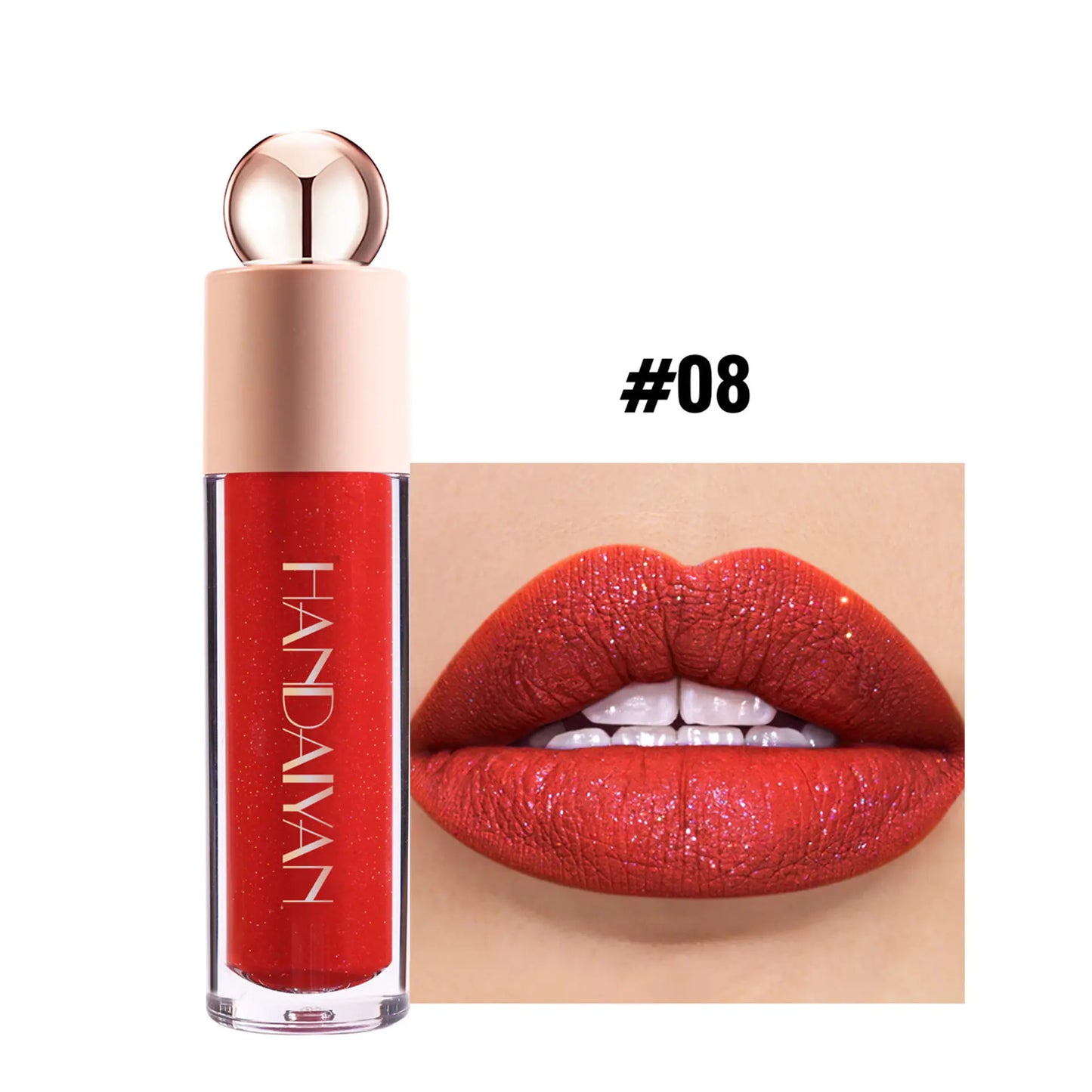 Flash Lip Gloss - Moisturizing Matte Velvet Lipstick