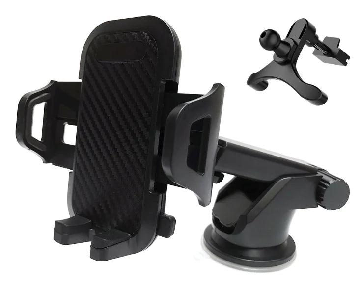 Car Air Vent Multi-Function Phone Holder with Carbon Fiber